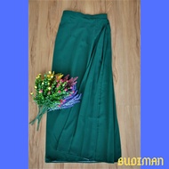 Kain Sekolah Menengah Hijau KRS BUDIMAN Premium Quality Koshibo Skirt Sekolah Kain school uniform Ma