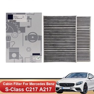 Cabin Filter A2228300318 For Mercedes-Benz S CLASS W222 A217 C217 W217 Coupe 2014-2020 S320 S350 S40
