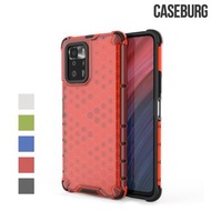 小米POCO X3 GT / 紅米Redmi Note 10 Pro 5G CASEBURG Hybrid HEX 雙物料加強防撞 軟邊硬底 四邊全包保護殼 手機套 5456A