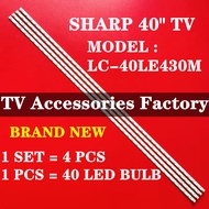 LC-40LE430M SHARP 40" LED TV BACKLIGHT(LAMP TV) SHARP 40 INCH LED TV BACKLIGHT 40LE430M LC40LE430 LC