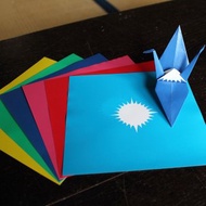富士山が現れる折り紙 / Origami fuji
