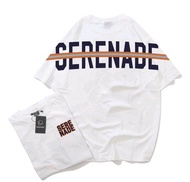 kaos distro Serenade tulisan belakang katun premium