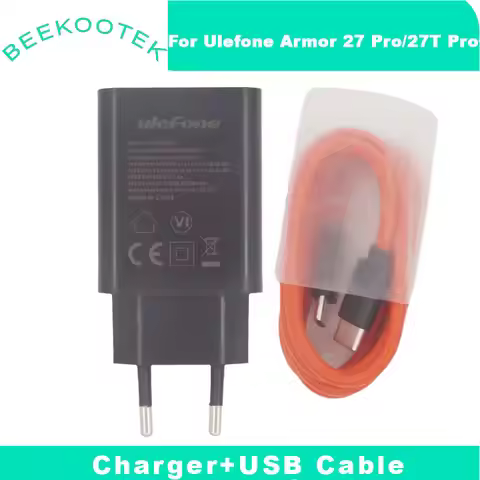 New Ulefone Armor 27 Pro Armor 27T Pro Power Adapter Charger Type-C Cable Data Line Charging Cable F