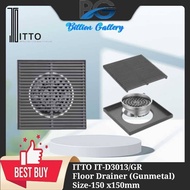 ITTO HIGH QUALITY S/STEEL 150MMX150MM (6"X6") Floor Grating / Floor Drainer / Floor Trap