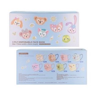 香港迪士尼 Duffy & Friends 口罩  (多款)（成人）