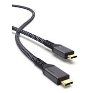 8K Thunderbolt 4 ケーブル 0.5m 40Gbps 100w 急速転送 usb4 type c cable サンダーボルト4 /3に対応 PD対応 Macbook air M2 /ma