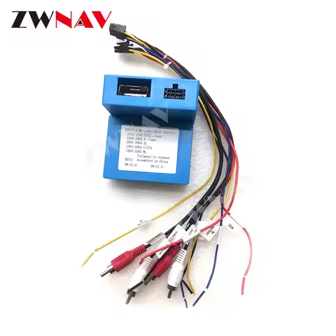 D2B Adapter Digital Data Bus Fiber Car Radio Optic Decoder Fiber Optic Adapter For Mercedes Benz Veh