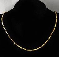 KALUNG TITANIUM PRIA WANITA BIJI PADI EMAS GOLD COWOK CEWEK KEREN / KALUNG ANTI KARAT / KALUNG RANTAI BAJA / KALUNG EMAS / KALUNG TITANIUM / KALUNG TERBARU / KALUNG AKSESORIS FASHION / KALUNG EMAS GOLD BISA COD / KALUNG IMPORT