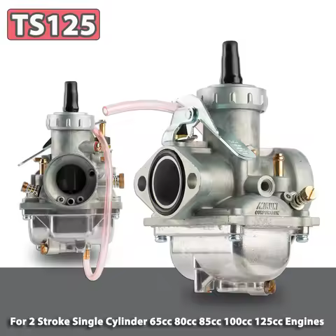Motorcycle Carburetor For Suzuki TS125 TS125N TC125 DS125 TS100 DS100 125cc TS 125 2 Stroke 65cc 80c