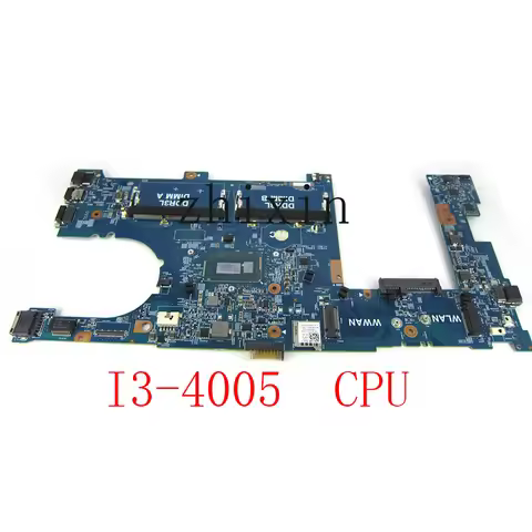 yourui FOR Dell Latitude 3340 Laptop Motherboard i3-4005U CPU DDR3L 13229-1 5X37m MYK5G 0MYK5G CN-0M