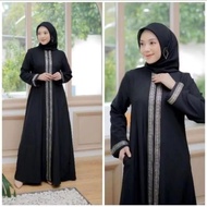 [warehouse clearance] Lace Abaya Dress,/ dress, Turkish abaya dress, black Turkish dress,/ abaya, lu