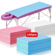 100pcs BEDSHEET DISPOSABLE BED SHEET BED SHEET BED SHEET/DISPOSABLE BED SHEET BED SHEET MASSAGE FACI