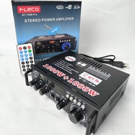 NEWEST STROO POWER AMPLIFIER DIGITAL MP3 fleco F-198B pro 1000w+1000w karaoke power amplifier