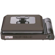【Direct from Japan】Iwatani Cassette Gas Hot Plate Brown CB-GHP-A-BR