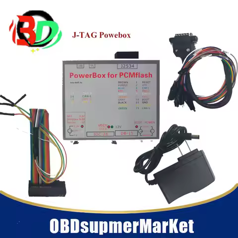 flash JTAG box POWER BOX for Hitachi work with pcm flash ktag ecu programmer OBD ii j2534
