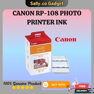 [Ready Stock]Canon RP-108 Selphy CP Ink & Paper Set Color Ink Original