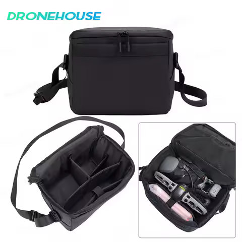 For DJI Avata 360/Avata 2 Shoulder Storage Bag Shockproof Carrying Case Goggles N3/RC 2 Bag for DJI 