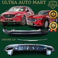 MAZDA CX5 CX-8 2019-2024 BODYKIT FRONT BUMPER LIP REAR DIFFUSER WITH EXHAUST GLOSS BLACK CARBON SPEC
