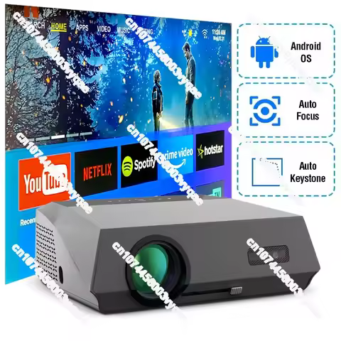 A10Q WIFI 1080P LCD LED Projector 4K Autofocus Outdoor Video Movie Business Tablet Projectors For Of