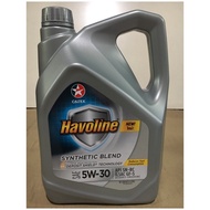 CALTEX HAVOLINE 5W-30 SYNTHETIC BLEND SAE (4L)