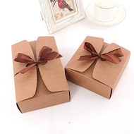 Ribbon Gift Box Kraft Box Paper Gift Boxes Packing Box Kraft Boxes