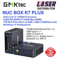 GMKTEC NUC BOX K7 Plus Mini Pc  , Intel Core i7 13620H Processor, 32GB DDR5 Ram, 1TB SSD, Windows  1