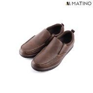 MATINO SHOES รองเท้าหนังชาย รุ่น MC/S 7806 - BLACK/BROWN