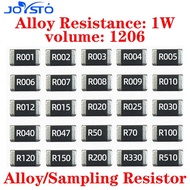 20PCS SMD Alloy Sampling Resistor 1206 1W 1% Detection Current High-Power Resistor 0.001R 1mR R001 R