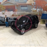 CFE317 2003 MAISTO 1:64 JEEP Liberty car 4WD SUV Black diecast scale car model Loose set Kereta Main