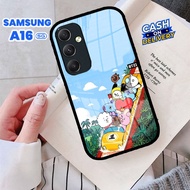 Softcase Glass Kaca SAMSUNG A16 4G & SAMSUNG A16 5G - Case Handphone SAMSUNG A16 4G & SAMSUNG A16 5G