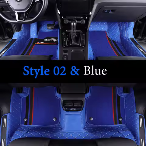 Luxury Car Floor Mats For BMW M M6 1 2 3 4 5 7 Series GT 320i 330i 528i 535i XDrive 520i X1 X3 X4 X5