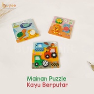 BUYEE GIFT - 3D Knob Wooden Puzzle | Jigsaw Puzzle Toys 3D