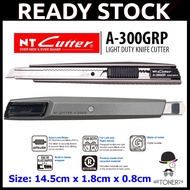 NT Cutter A-300GRP A300GRP Light-Duty Metal Grip Cutter / Premium Quality Cutter Knife / Pen Knife /