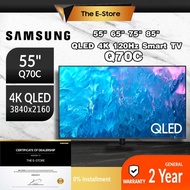 Samsung 55" Q70D QLED 4K Smart AI TV (2024) | QA55Q70DAKXXM QA55Q70CAKXXM (55Q70D 55 Inch Television