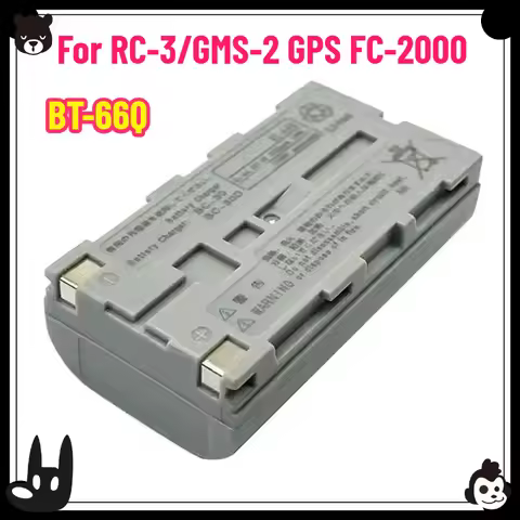 High Quality Battery BT-66Q for RC-3/GMS-2 GPS FC-2000, Rechargeable Battery BT-66Q