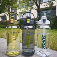 2L/1.5L  Large Capacity Transparent Water Bottle water bottle 2000ml water bottle bpa free KIDS over