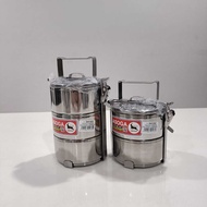 Asoga Stainless Steel Food Carrier Lunch Box Tiffin Carrier [ Asoga ] 不锈钢食品托盘午餐盒蒂芬托盘