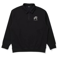 Korean NEW Malbon Korean Version Of Golf Clothing Mens Half Zipper Lapel Letters Casual Sports Joker