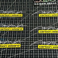 DTF Akana Carbon Decorative Carbon Fiber Sticker |SGDC - 1 Piece| Sticker Motor Motorbike Decal