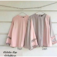 Muslimah Hilda Top blouse | Atasan Wanita Muslimah Hilda Top blouse