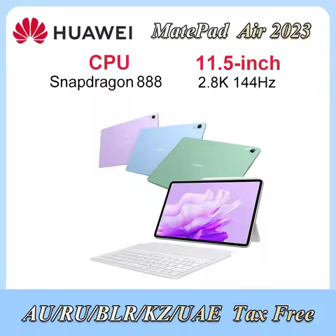 HUAWEI 2023 MatePad Air 11.5-inch Tablet WiFi 144Hz 2.8K 8GB/12GB 128/256/512GB CPU Snapdragon888 Ha