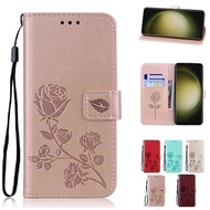 Flip Wallet PU Leather Cover Casing OPPO Reno 12 12Pro 12F 11 11Pro 11F A98 A57 A93 A74 A91 A92S A16