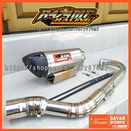 AHM Exhaust For Ex5 Srl110 Srl115fi Dream Wave110 Wave 125 Dash110 Dash125 Kriss110 Kriss125/Lagenda