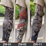 3pcs/pace Arm Sleeves Cover Uv Sun Protection for Men Women Cool Totem Skull Dragon Tattoo Design Sl
