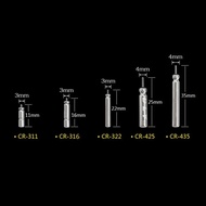 100pcs 3V CR435 CR322 CR311 CR316 Luminous Electric Battery Fishing Floats Lithium Pin Battery Tool 