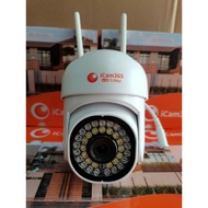 Camera icam365 PTZ 8 LED Chất lượng cao chống nước quan sát 360 độ hình ảnh sắc nét 5Mpx Ultra tầm n