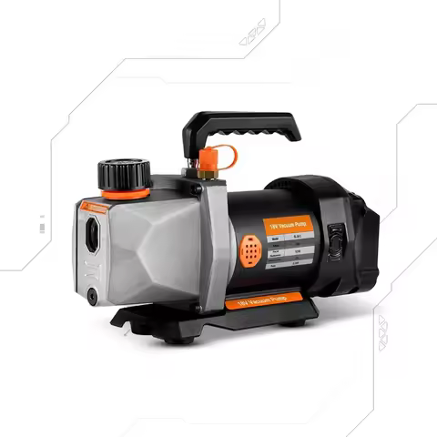 1/2HP 7CFM Refrigerant Vacuum Pump 1/4 Air Inlet Refrigeration for Car Household Air Conditioning fo