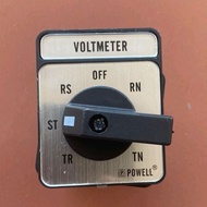 SELECTOR SWITCH, SELECTOR VOLT 7 POSITIONS POWELL CV-34