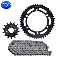 520 14T 46T Motorcycle Front Rear Sprocket Chain Set For Kawasaki ZR250 A1-A5 Balius 1991-1996 ZXR25