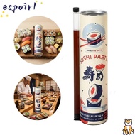ESPOIR Sushi Packaging Box, Food Grade Sealed Sushi Push Box,  Thickened with Lid Sushi Storage Pape